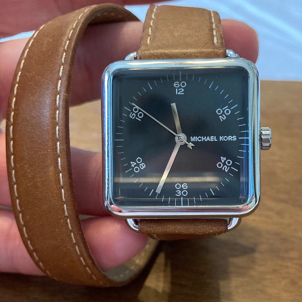 Michael Kors Brenner Double Wrap Watch - Picture 3 of 6